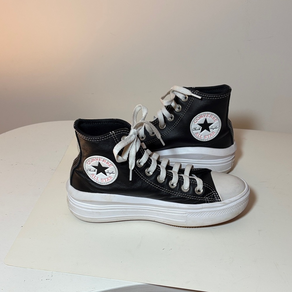 Converse Black High-Top Sneakers for Women